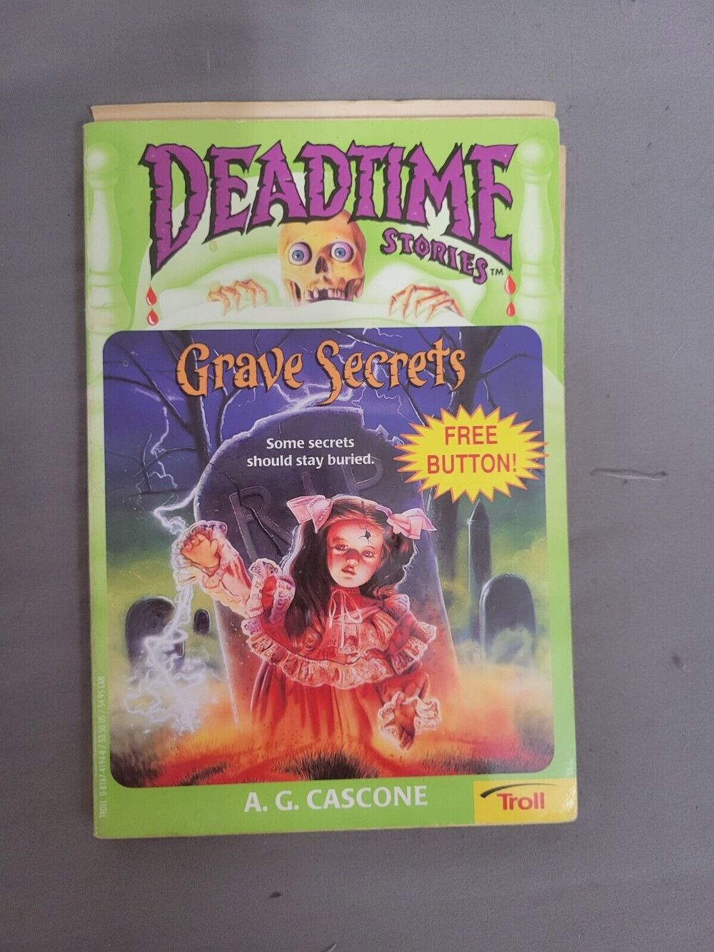 Deadtime Stories Grave Secrets A. G. Cascone Book Paperback